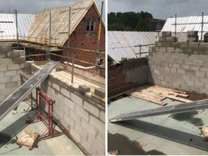 Supporting image for story: Firm fined after bricklayer falls four and a half metres onto concrete and fractures skull