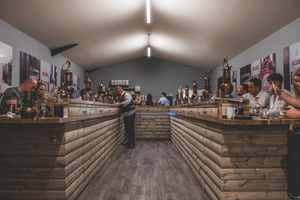 One of the gin schools in action