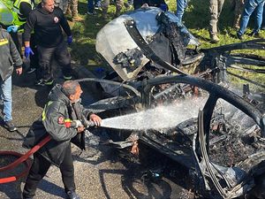 Supporting image for story: Israel says drone strike kills Hamas’ military chief in Lebanon