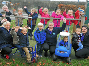Supporting image for story: Bobbington nursery celebrates Ofsted top marks