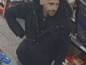 Supporting image for story: Shopkeeper assaulted and racially abused in Cannock - police want to speak to this man