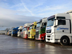 Supporting image for story: One of UK's oldest truck stops to expand