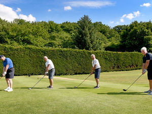 Supporting image for story: Golfers are eager to hit the fairways
