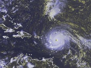 Supporting image for story: These Nasa videos of Hurricane Irma show how terrifying it looks from above