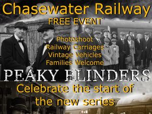 Supporting image for story: Peaky Blinders fans to celebrate new series with railway photo shoot