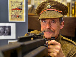 Supporting image for story: Welshpool WW1 display attracts 200 visitors