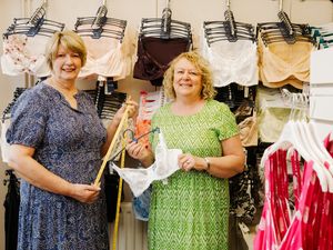 Owners Julie Watkiss and Sandra Ayres of What Women Want in Newport have announced retirement after 21 years. Photo: Jamie Ricketts