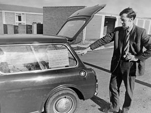Supporting image for story: Basil Fawlty gave his a "damn good thrashing." And Telford teacher Ian Newton must have felt like doing the same to his own Austin 1100 estate.