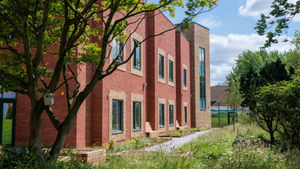 Meadow gardens which have been developed as part of the Edward Street Hospital development.