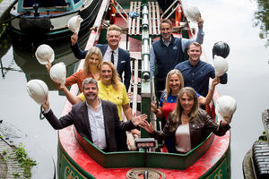 Clockwise from top left: Paul Hull (KMB Shipping Group), Gareth Jones (In-Comm Training), Paul Crofts (Dudley Canal & Tunnel Trust), Sarah Moorhouse (Black Country Chamber of Commerce), Jane Sommerville (Bowers & Jones), Antony Burns (Paycare), Carolyn Smith (TPSquared) and Lisa Cowley (Beacon Centre for the Blind)