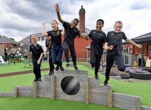 Head pupils at Goldsmith Primary Academy
