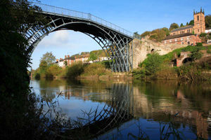 The Iron Bridge as it usually looks