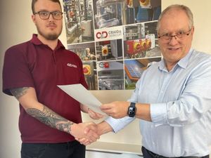 Supporting image for story: Ladder for The Black Country: Joshua's determination leads to new role