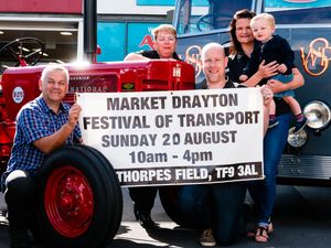 Supporting image for story: Wheels turning for Market Drayton transport show