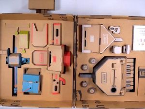 Supporting image for story: UPS gets in the Nintendo Labo spirit with cardboard carry case