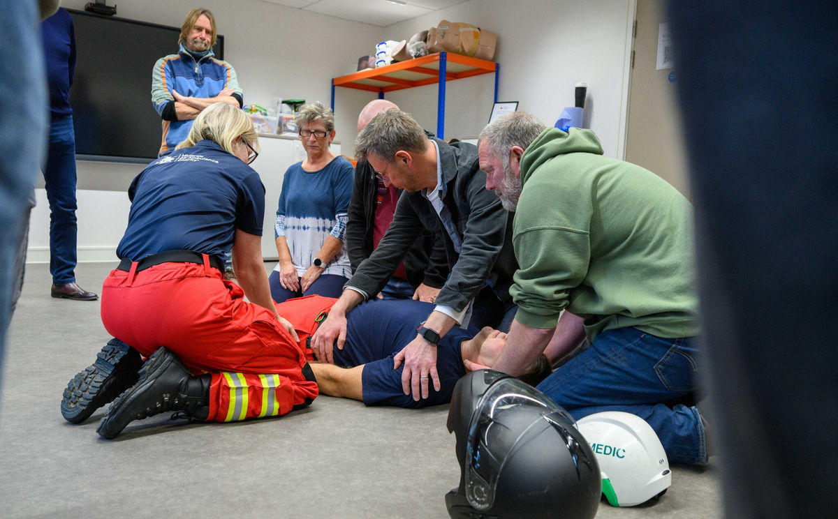 Midlands Air Ambulance Charity hosts first Biker On Scene training