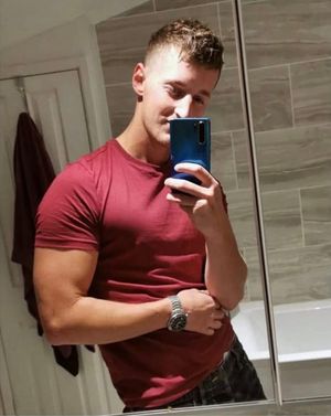 Scott Hinch before surgery