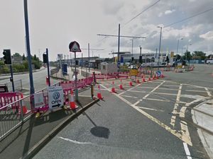 Supporting image for story: Road closed in Wolverhampton after two-car crash