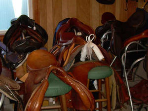 Supporting image for story: £100k of riding gear is stolen