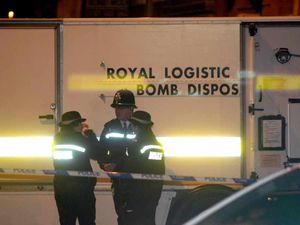 Supporting image for story: Centre at a halt over suspect package