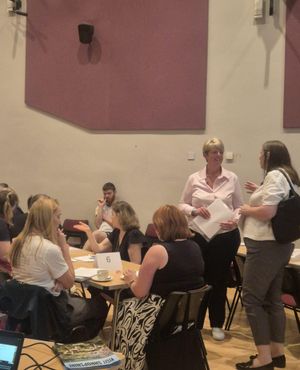 Businesses help launch “Make It Market Drayton” at packed event. Picture: Make It Market Drayton