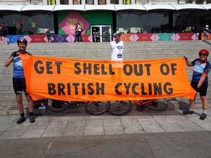 Supporting image for story: Find out why Shropshire climate activists are cycling from London to Paris Olympics 