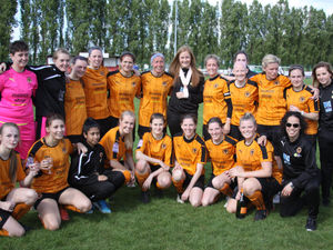 Supporting image for story: Anna Perks proud as Wolves Women seal title and promotion