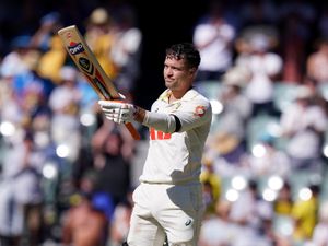 Supporting image for story: Alex Carey century for Australia as England bowlers battle in the Adelaide heat