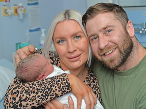 Supporting image for story: Christmas Day babies bring joy to parents on their special day