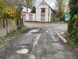Supporting image for story: Residents on rutted 'danger road' at end of tether after two-year wait for repairs