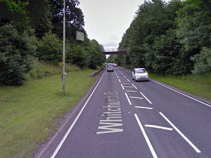 Supporting image for story: Busy Telford road closed after woman falls from bridge