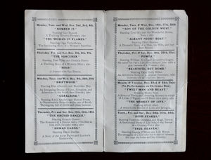 Details of all the films that were showing are listed in the programme