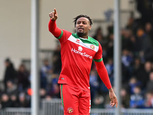 Supporting image for story: Walsall's Donervon Daniels determined to chip in with more goals