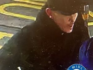Supporting image for story: Police issue picture of man in connection to theft and assault in Stourbridge