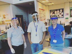 Supporting image for story: Sandwell Academy makes thousands of visors for frontline workers