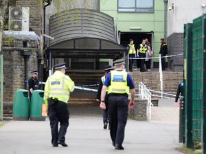 Supporting image for story: Girl accused of stabbing two teachers and pupil at school appears in court