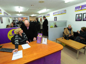 Supporting image for story: UKIP opens campaign office in Wolverhampton city centre