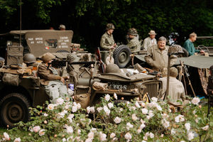 Ironbridge WWII Weekend at Dale End Park in Coalbrookdale