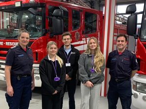 Supporting image for story: Chamber group's chance to go behind the scenes at Telford’s new fire station