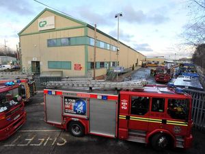 Supporting image for story: Drill after Darlaston battery factory hit by two fires