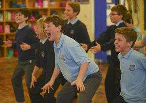 Baschurch Primary School children get into the spirit