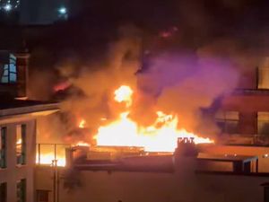 Supporting image for story: Fire crews remain at scene of blaze in Glasgow city centre