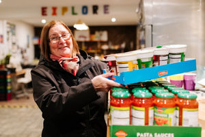 Food donor - Carol Davies from Montgomery..