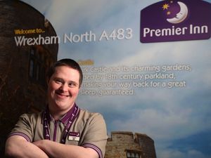 Supporting image for story: James is delighted to be poster boy for national hotel chain