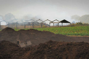 Fire off Yew Tree Lane, Wistanswick