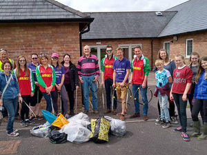 Supporting image for story: Tidy-up team are the pick of the village