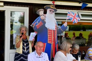 Martin Wood was going to be guest of honour but he's currently unwell