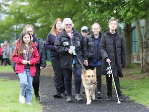 Supporting image for story: 'We do this every year and it just gets better': SEN school goes extra mile in walk for Guide Dogs