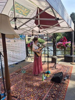 Fun in the sun on Monday