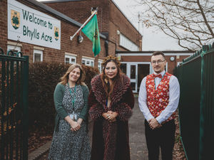 Supporting image for story: Global humanitarian leader engages Wolverhampton pupils in first UK school visit